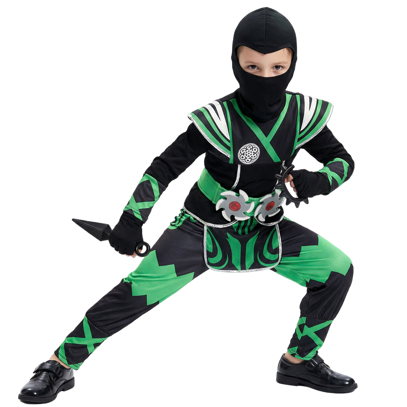 Halloween Costume Kids - Ensemble de costumes de ninja japonais