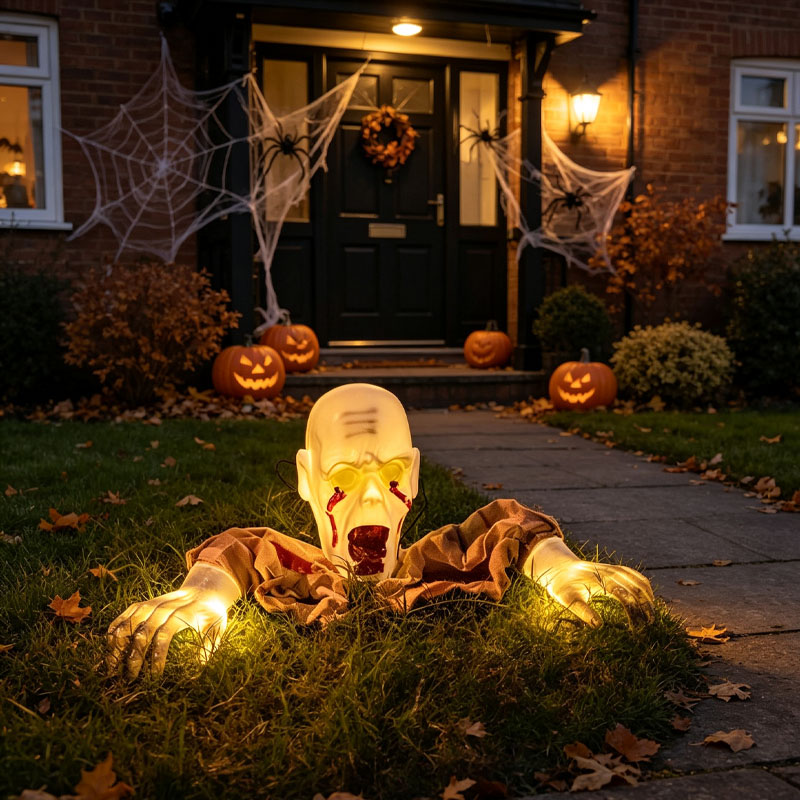 Halloween Skeleton Decoration - Ornement d'Halloween effrayant, décor de fantôme
