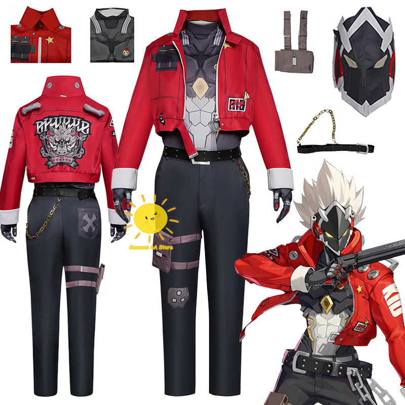 Halloween Costume Kids - Costumes de cosplay Billy Cosplay Zenless