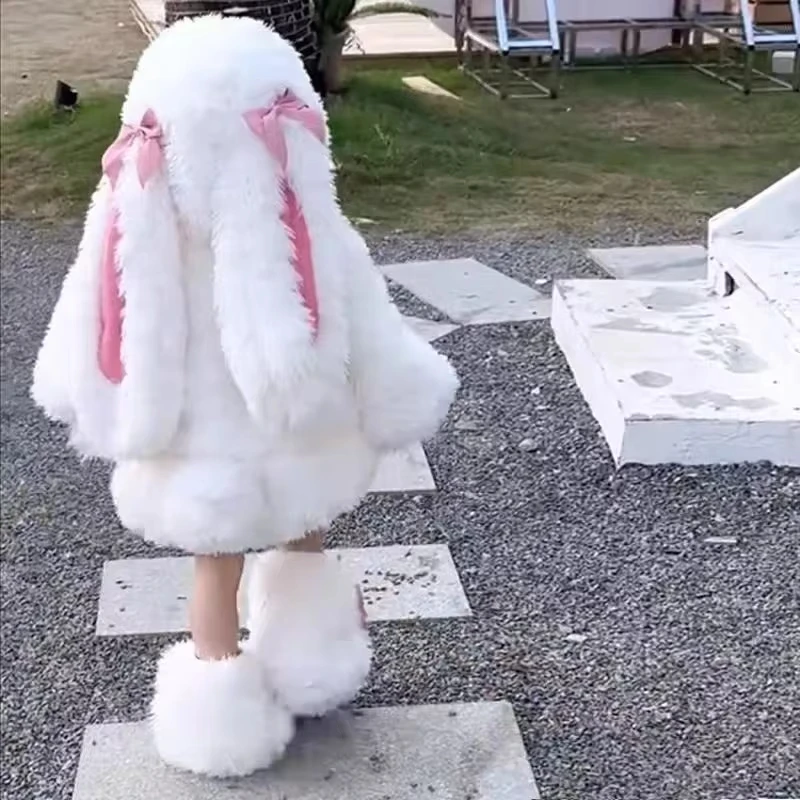 Halloween Costume Kids - Costume de cosplay en peluche lapin