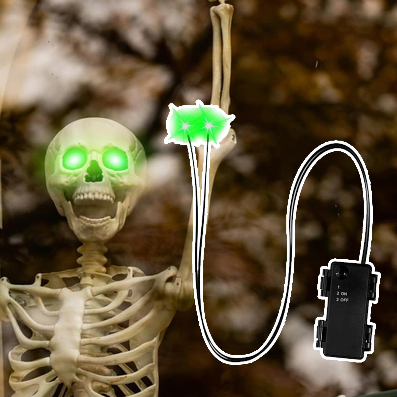 Halloween Pumpkin Decor Led - Yeux lumineux à LED pour Halloween,
