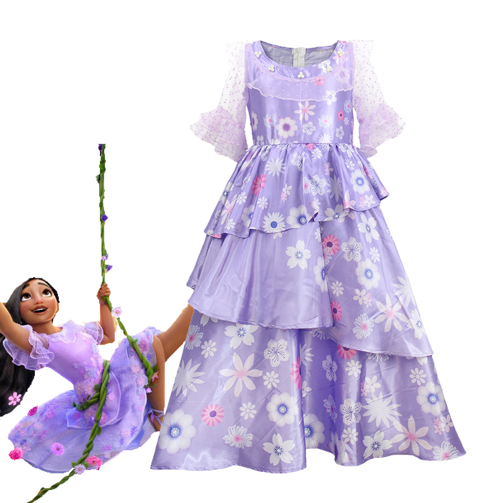 Halloween Costume Kids - Costume de cosplay Isabela Madrigal du