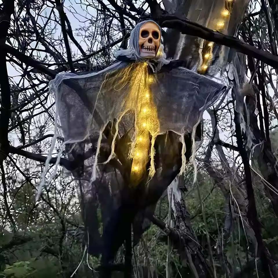 1 pièce de fantôme suspendu en - Halloween Skeleton Decoration avis et prix