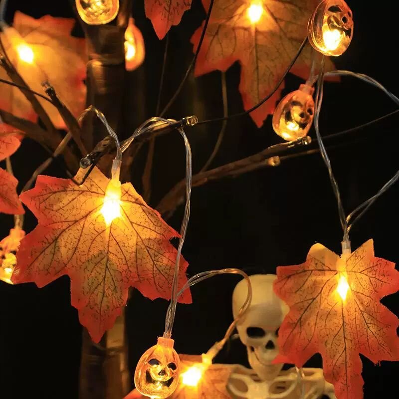 Guirlande lumineuse LED pour H - Halloween Led String Lights Orange avis et prix