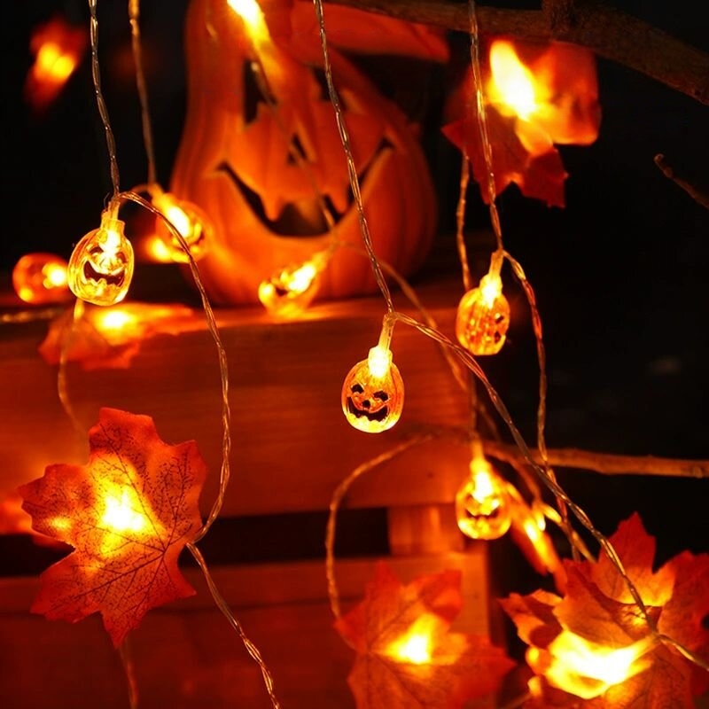 Guirlande lumineuse LED pour H - Halloween Led String Lights Orange avis et prix
