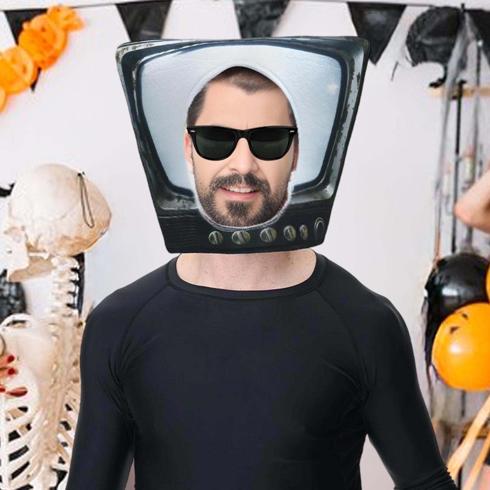 Masque de télévision mignon et - Halloween Costume Adult avis et prix