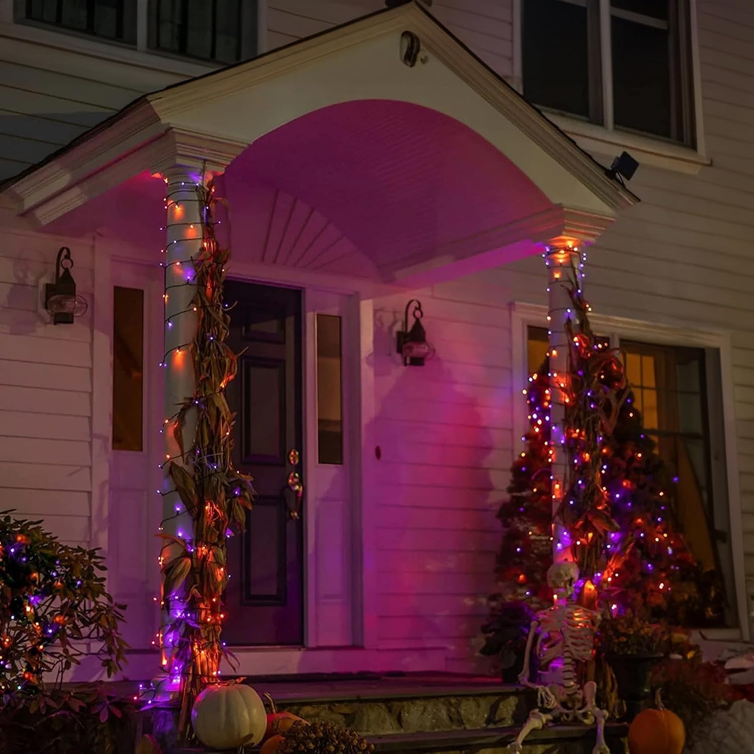 Guirlande lumineuse d'Hallowee - Halloween Led String Lights Orange avis et prix