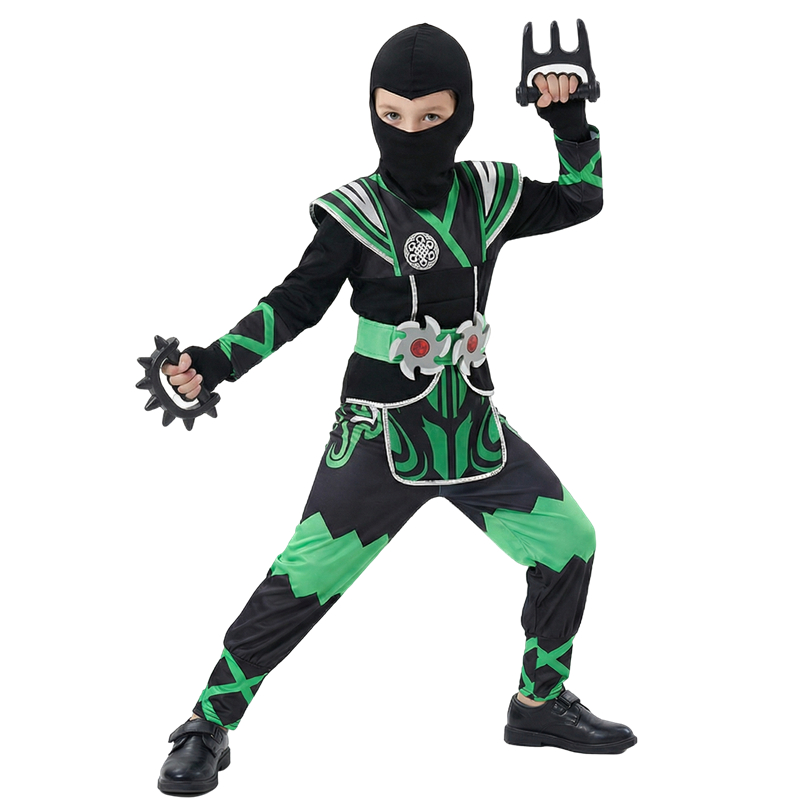 Costume de ninja vert pour enf - Halloween Costume Kids avis et prix