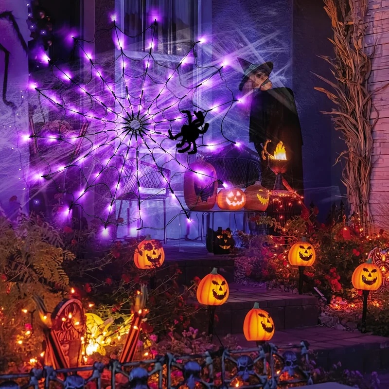 Guirlande lumineuse LED en for - Halloween Led String Lights Orange avis et prix