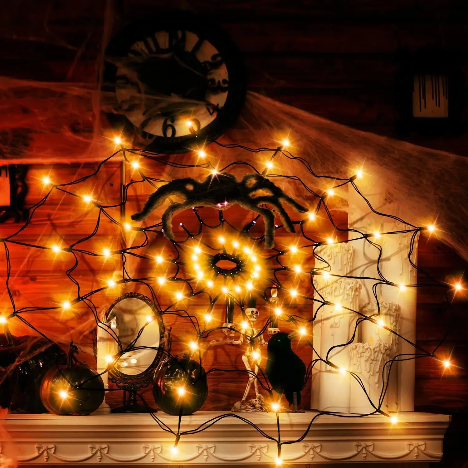 Guirlande lumineuse LED Hallow - Halloween Skeleton Decoration avis et prix