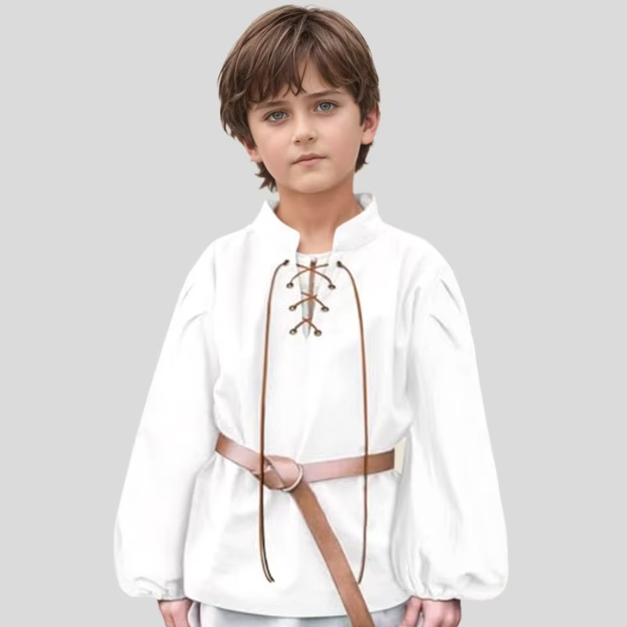 Chemise de pirate médiévale po - Halloween Costume Kids avis et prix