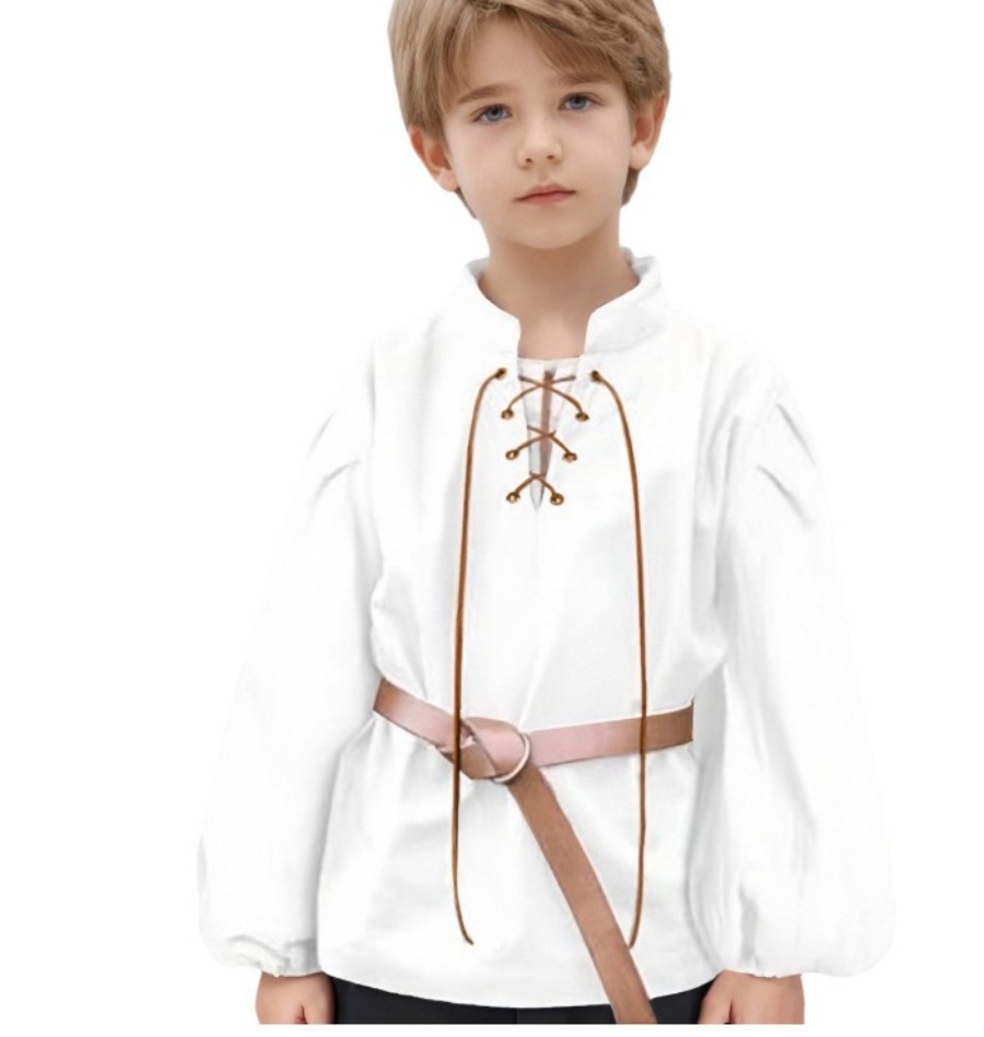Chemise de pirate médiévale po - Halloween Costume Kids avis et prix