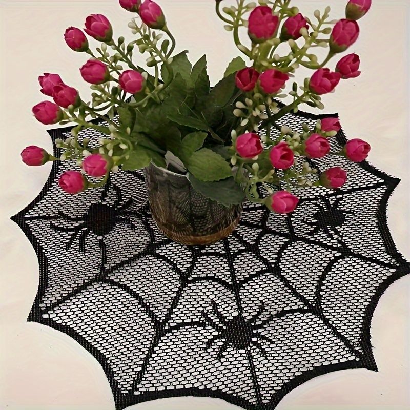 Nouveau Set de Table Isotherme - Spider Web Halloween Decoration avis et prix