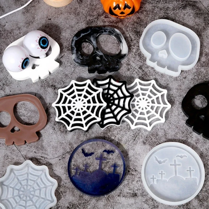 Moules en silicone pour sous-v - Spider Web Halloween Decoration avis et prix