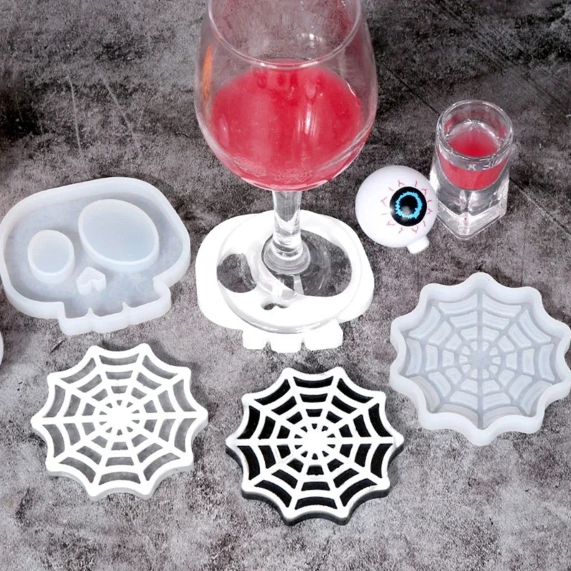 Moules en silicone pour sous-v - Spider Web Halloween Decoration avis et prix