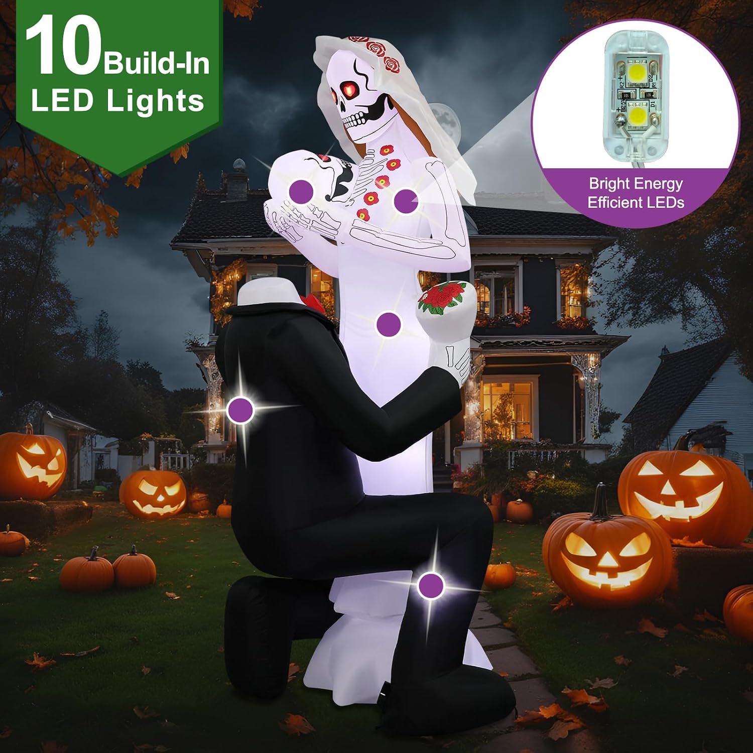 Décorations gonflables géantes - Halloween Skeleton Decoration avis et prix