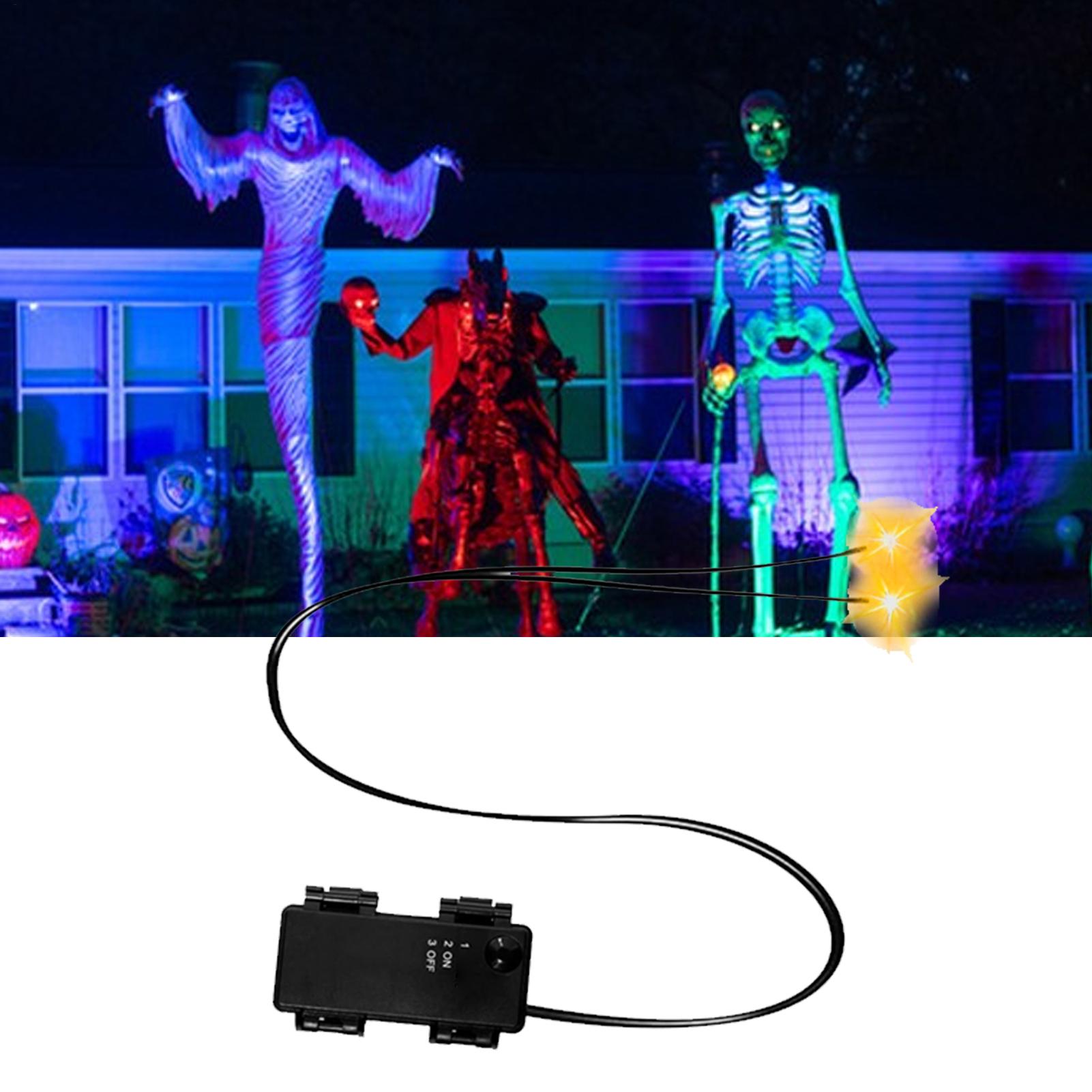 Yeux lumineux à LED pour Hallo - Halloween Pumpkin Decor Led avis et prix