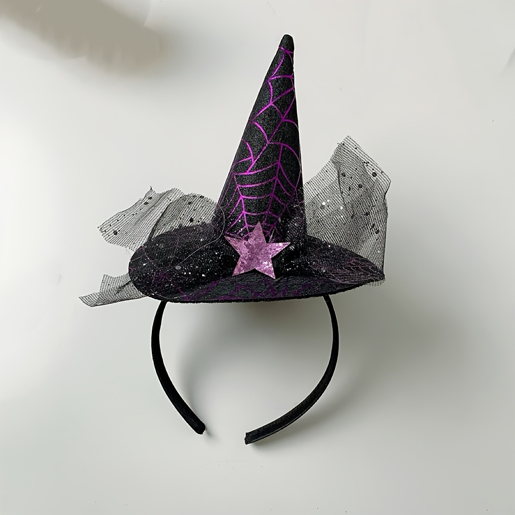 Lot de 3 ou 1 bandeau chapeau  - Spider Web Halloween Decoration avis et prix