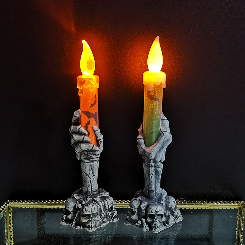 Bougie LED d'Halloween en form - Halloween Pumpkin Decor Led avis et prix