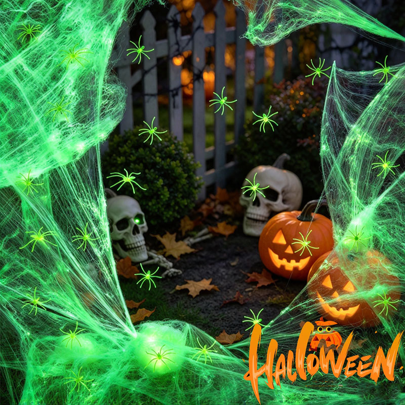 1 à 5 ensembles de décorations - Spider Web Halloween Decoration avis et prix